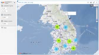 Oracle Underground BI & Dataviz: Daum Map Plugin is now available on Oracle BI Public Store