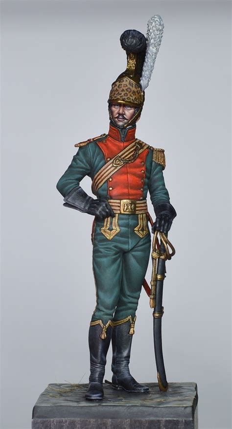 Lancer Officer by KonstantinPinaev · Putty&Paint | French army, Lancer ...