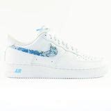 Nike Air Force 1 White Custom 'Sky Paisley' Edition w/ Custom Matching Insoles