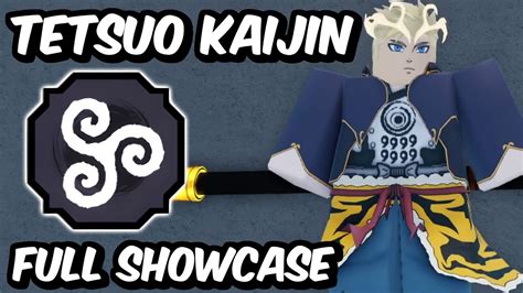 NEW Tetsuo Kaijin Bloodline FULL SHOWCASE! | Shindo Life Tetsuo Kaijin Full Showcase and Review ...