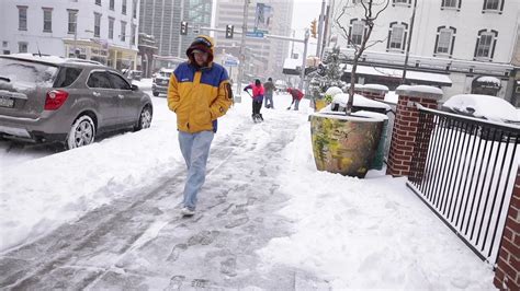 A snowy winter walk in Harrisburg, Pa. - YouTube