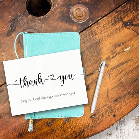 Religious Thank You Cards Printable Thank You Notes Bible | Etsy