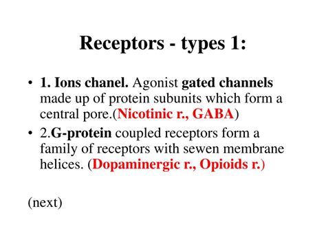 PPT - Drug-receptor interactions PowerPoint Presentation, free download ...