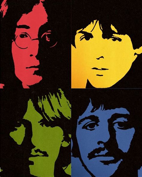 The Beatles Pop Art Beatles Pop Art Beatles Artwork B - vrogue.co