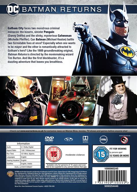 Batman Returns [1992] (DVD) – Warner Bros. Shop - UK