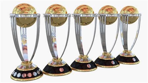 3D ICC Cricket World Cup 2023 ALL Trophy 2023 - TurboSquid 2133016