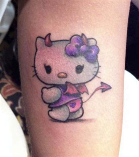 Crazy Yet Inspiring Hello Kitty Tattoos