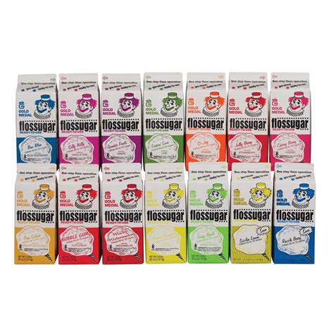 Cotton Candy Sugar Floss-Three Pack 52oz Cartons-Choose, 45% OFF