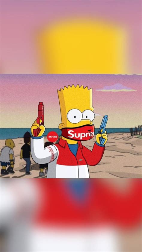 Supreme Bart Simpson | Bart, Bart simpson, Simpson