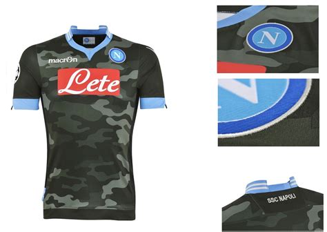 SSC Napoli Champions League Shirts 2013/14 by Macron | Fútbol