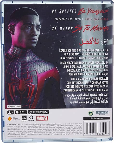 Spider-Man Miles Morales (Ps5) Buy, Best Price. Global Shipping.