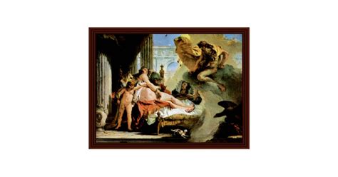 Danae And Zeus By Tiepolo Giovanni Battista Postcard | Zazzle