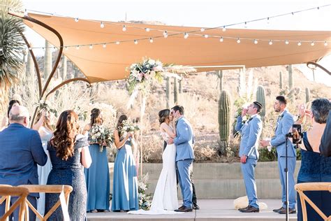 Intimate Wedding at Desert Botanical Garden | Heather & Phillip