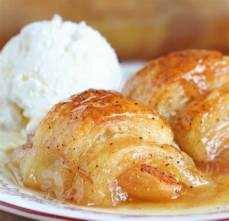 Crescent Roll Apple Dumplings - Sugar Apron