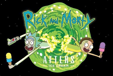 Find Out How To Get Free Rick And Morty x Afters Ice Cream Merch ...