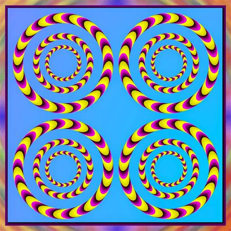 Trippy Optical Illusions That Appear to be Animated (Use as Phone Wallpaper if You Want to go ...