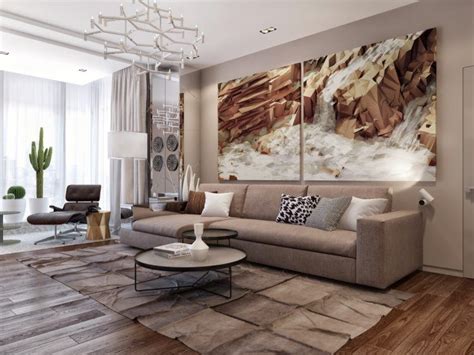 10 Living Rooms Utilizing Canvas Art