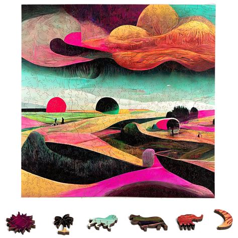 Amazon.com: ZenChalet Landscape Puzzles for Adults - 500 Piece Puzzles for Adults, Landscape Art ...