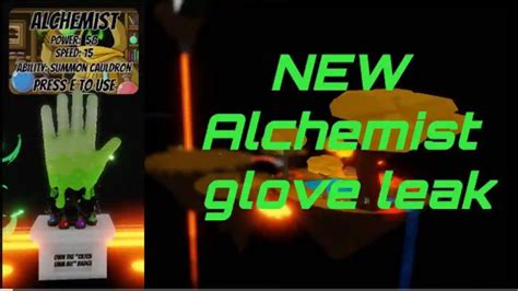 Roblox Slap Battles: Alchemist Glove + Catch Emm All Badge