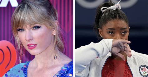 Taylor Swift Calls Simone Biles a “Hero” in Tokyo Olympics Tribute ...