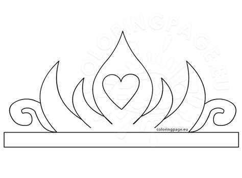 Princess Paper Crown Printable | Coloring Page