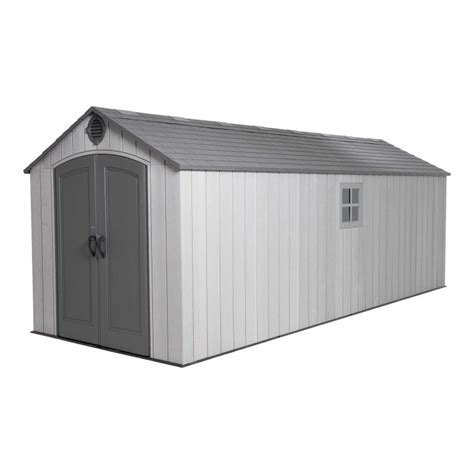 Lifetime 15x8 Plastic Storage Shed Kit w/ Double Doors (60079)