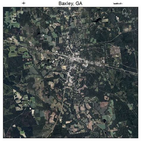 Aerial Photography Map of Baxley, GA Georgia