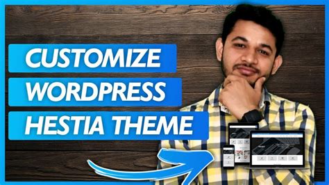 What is WordPress Free theme and How to Customize Hestia Theme? - YouTube