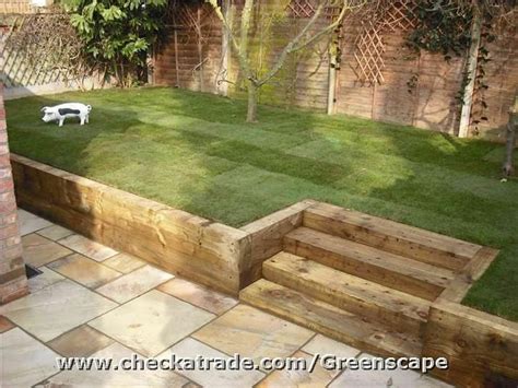 How To Build Garden Steps With Railway Sleepers | Fasci Garden