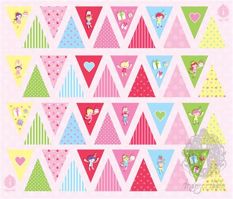 bunting pattern | Laura Bath | Flickr