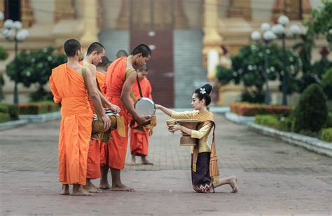 Free photo: Group of Monks - Activity, Beauty, Girl - Free Download - Jooinn