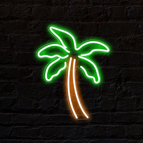 Palm Tree Neon Sign - Little Pineapple Neon