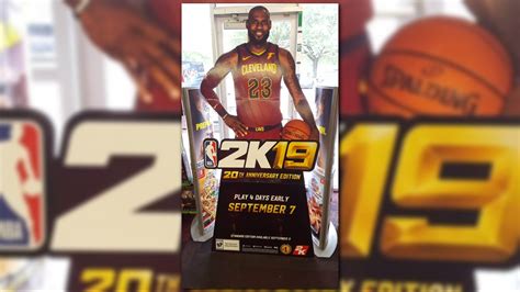 Report: LeBron James selected as cover athlete for NBA 2K19 Anniversary ...