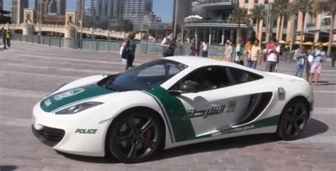 Dubai Police Gets McLaren 12C Patrol Car - autoevolution