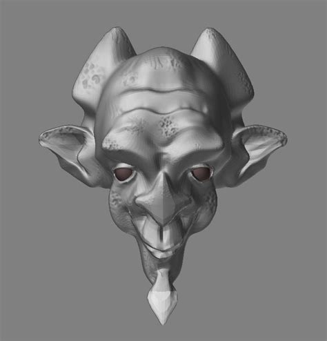 Scary Door Knocker WIP - ZBrushCentral