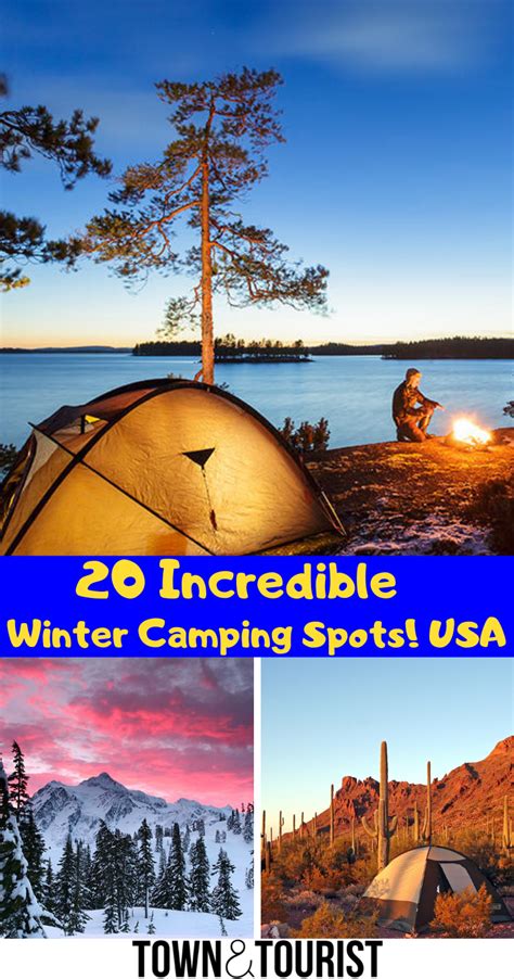 20 Incredible Winter Camping Destinations USA: Best Winter Campings ...