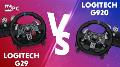 Logitech G29 vs G920 - racing wheel comparison | WePC