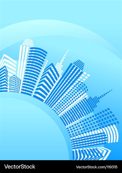 City real estate background Royalty Free Vector Image