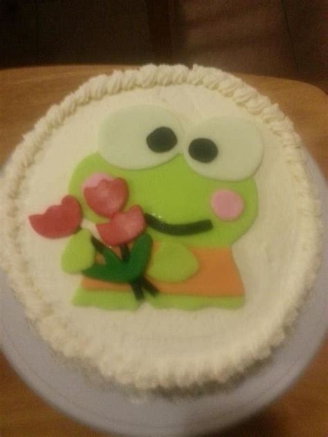 keroppi cake | Cute cakes, Cake, Creative cakes