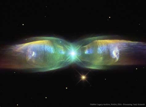M2-9: a Nebulosa da Borboleta capturada pelo Hubble e processada por Judy Schmidt » O Universo ...