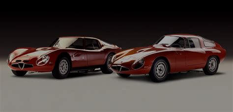 Alfa Romeo Giulia TZ and TZ2