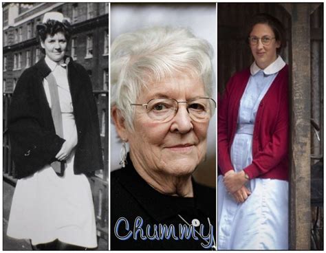 Chummy ~~ Real and TV | Chummy call the midwife, Call the midwife characters, Call the midwife