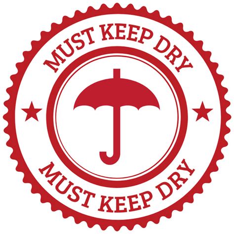 Copy of Keep Dry Stamp seal | PosterMyWall