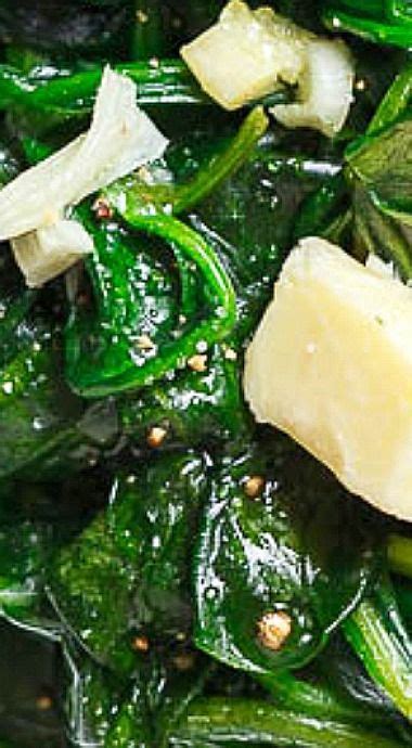 Garlic Butter Sauteed Spinach | Healthy christmas recipes, Sauteed spinach, Spinach recipes