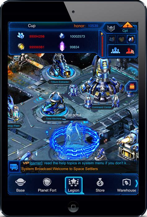 Space Settlers is an online multi-player Sci-Fi game for iOS iPhone iPad.