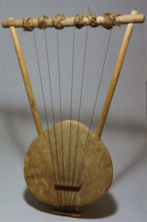 Ethiopian Lyre or Harp, African musical instrument - May 26, 2015 | Endless Circle Gallery in PA ...