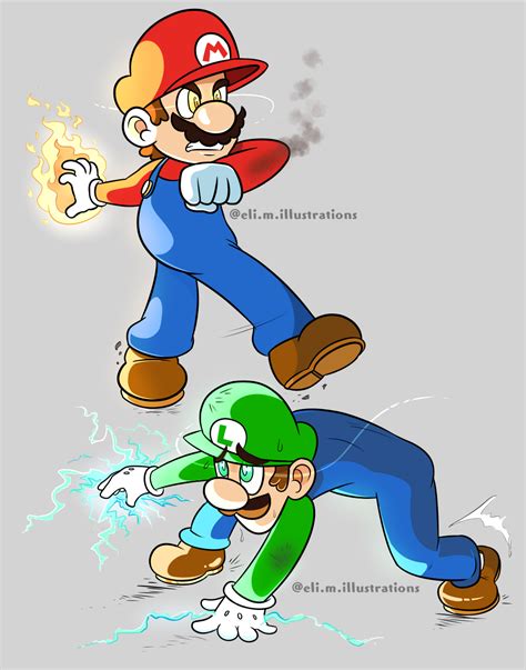 Mario and Luigi - Superstar Saga by ElimComics on DeviantArt in 2020 | Mario and luigi, Super ...