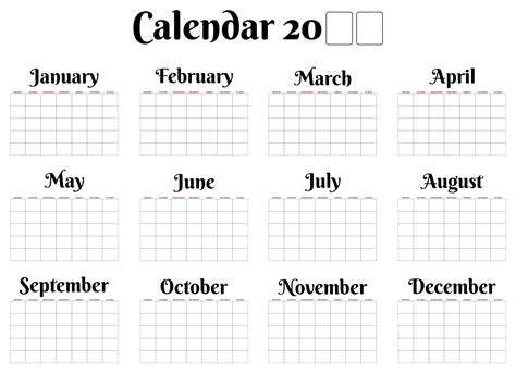 4 Best Easy To Use Printable Calendars PDF for Free at Printablee