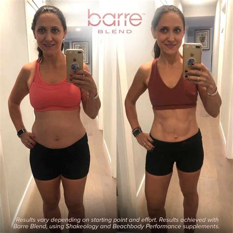 Barre Blend Results 4 Week Later with Before and After Photos : The Fit ...