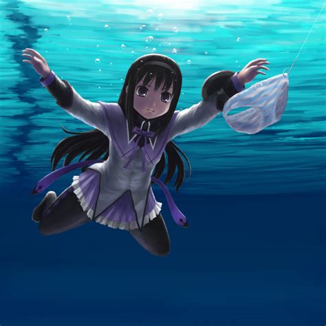 Akemi Homura (Nirvana Nevermind) | Album Cover Parodies | Know Your Meme